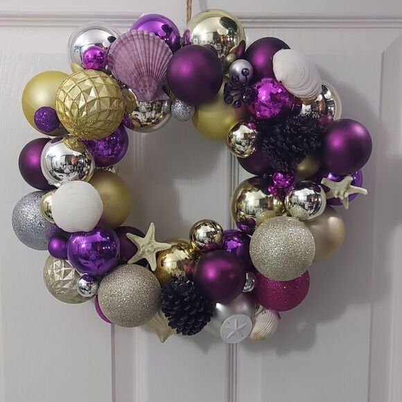 Handmade Coastal Nautical Christmas Wreaths - Picture 6 of 14